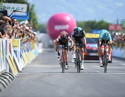 Montgolfière géante autoventilée France TV utilisé au Tour de France 2017