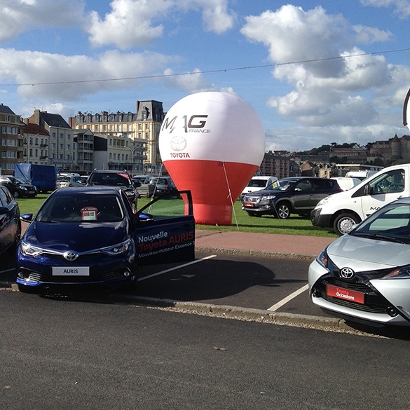 Une montgolfiere autoventilée pour Toyota