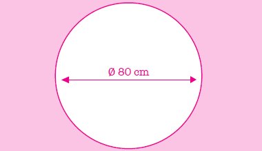 format ballon sac à dos 60cm