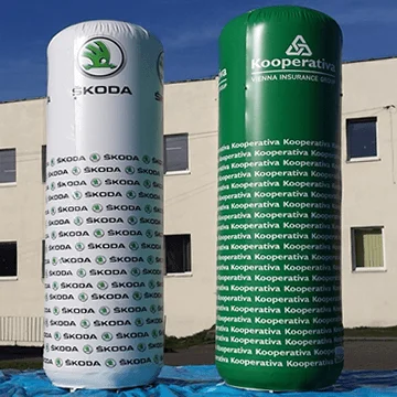 Signalétique Air-Captif : totem, colonne, arche captive