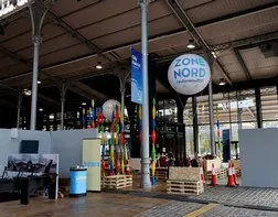 Ballon signalétique sur le salon Autonomy