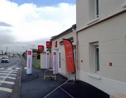 Totems gonflables publicitaires pour la Caisse d'Epargne