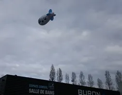 Un dirigeable géant pour les journées promotions Buron Distribution