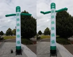 Un skydancer pour l'entreprise Docks Electriques