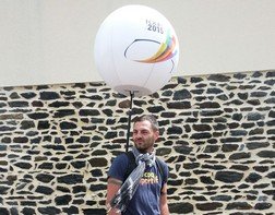 Ballon street marketing pour le Tour de France