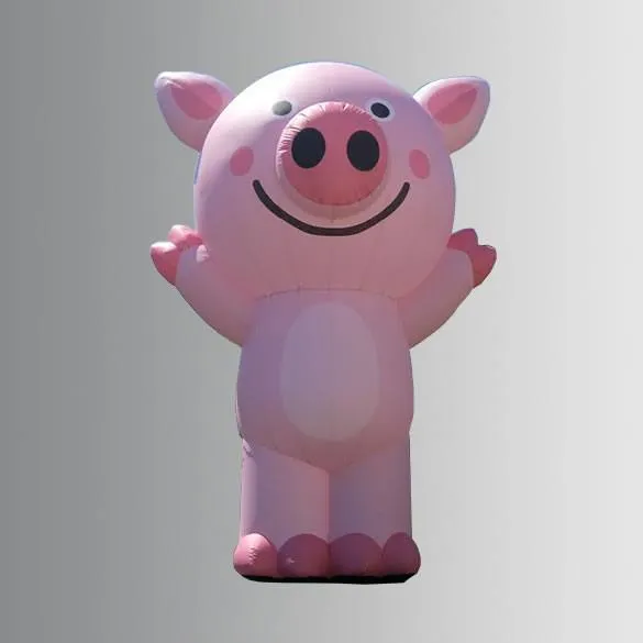 Cochon gonflable géant
